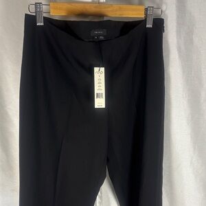 Theory Black Women's Straight-Leg Dress Trousers